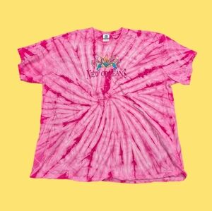 New Orleans Tie Dye Tshirt